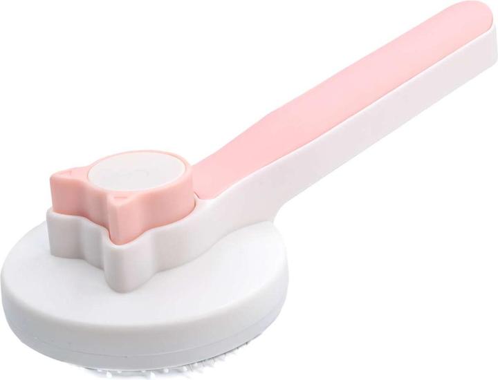 Actual product image Intirilife Cat brush Dog brush self-cleaning (Cat, Dog)