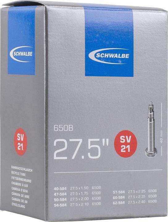 Immagine prodotto Schwalbe Sv21 (Presta (SV), 27.5", 40 mm)