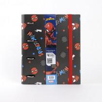 Produktbild Spiderman Ordner Schule, schwarz (1 Stück)