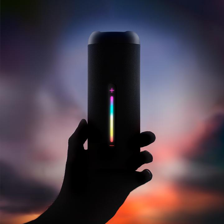 Actual product image NGS Enceinte Nomade Bluetooth Roller Furia 3 (Noir) (9 h, Rechargeable battery operated)