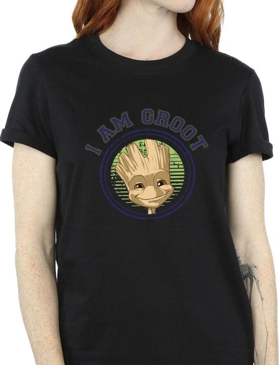 Immagine prodotto Guardians of the Galaxy Groot Varsity Maglietta Ampia Donna (L)