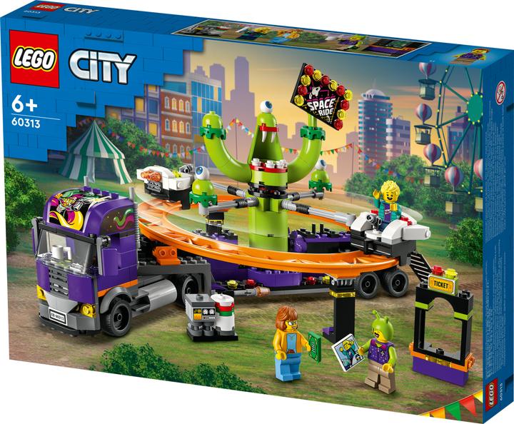Image du produit LEGO Camion avec carrousel spatial (60313, LEGO City)