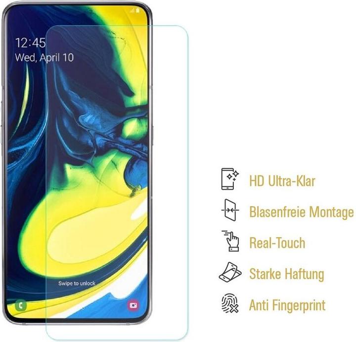 Produktbild Protectorking 6x Premium Displayschutzfolie 3D KLAR (6 Stück, Samsung Galaxy A80)