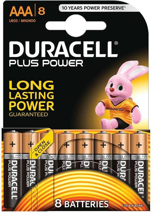 Productafbeelding Duracell Plus Vermogen (8 Pcs., AAA)