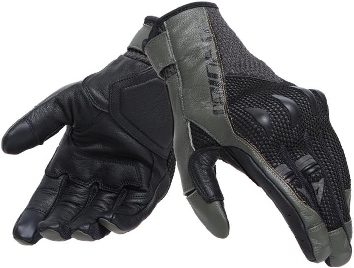 Produktbild Dainese Handschuh Karakum Ergo-Tek schwarz-olive (Herren, L)