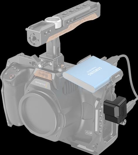 Produktbild SmallRig HDMI & USB-C Right-Angle Adapter forÊBMPCC 6K Pro 3289