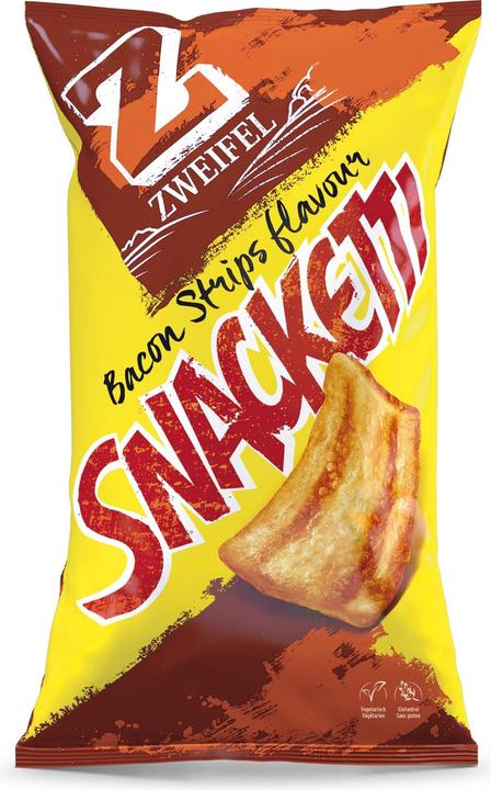 Produktbild Zweifel Snacketti Bacon Flavour Stips (75 g)