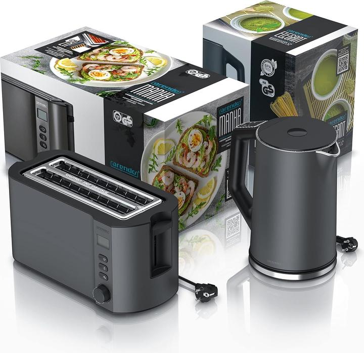 Produktbild Arendo Wasserkocher- und Toaster-Set (1.50 l)