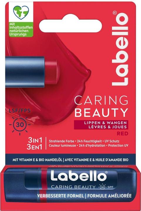 Immagine prodotto Labello Caring Beauty Rosso (nuovo) Stick 4,8 g (Cura matita, 5.50 ml)