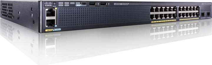 Actual product image Cisco 2960x-24td-L (26 Ports)