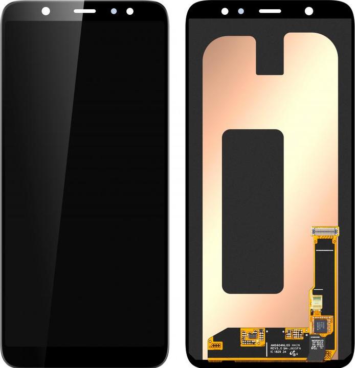 Produktbild Samsung LCD-Display +Touch-Einheit A605 Galaxy A6 Plus 2018 Schwarz (Service Pack) (Display, Galaxy A6+)