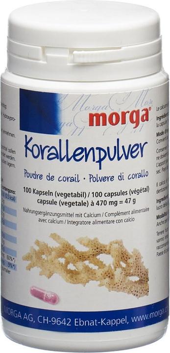 Immagine prodotto Morga Polvere di corallo Vegicaps (100 Pezzo/i, Polvere, 70 g)