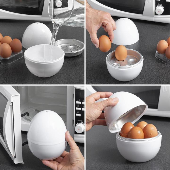Actual product image InnovaGoods Microwave egg cooker (EU plug)