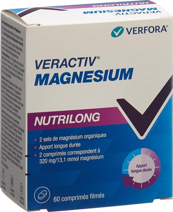 Veractiv Magnesium Nutrilong (60 Stück, Tabletten, 117 g)