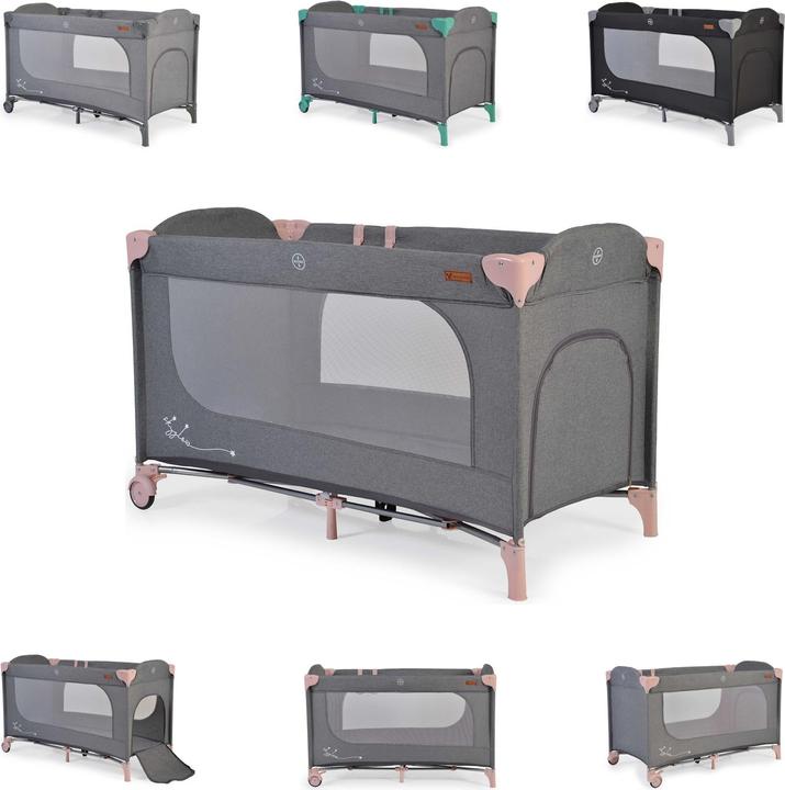 Actual product image Cangaroo Travel cot Skyglow