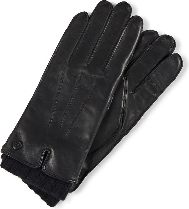Cash-Mere Lederhandschuhe mit Pulswärmer und Touchscreen tauglich