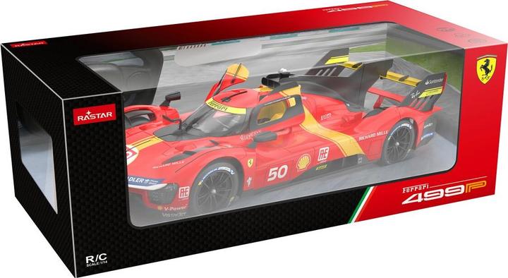 Actual product image Jamara Ferrari 499P 1:14 red 2.4GHz manual door