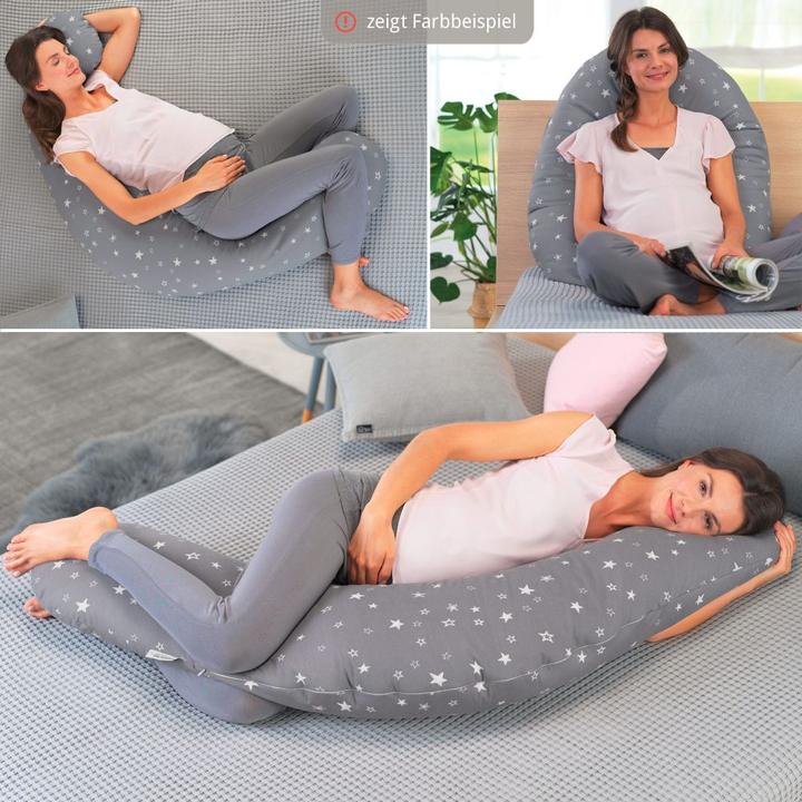 Actual product image Theraline Nursing pillow replacement cover for nursing pillow The Original - fine knit (190 cm)