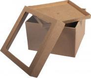 Produktbild Rayher Pappmaché Box, FSC Recycled 100%, kraft