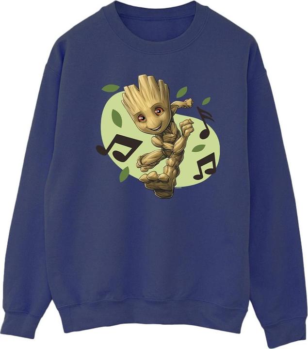 Guardians Of The Galaxy Groot Musical Notes Sweatshirt (S)