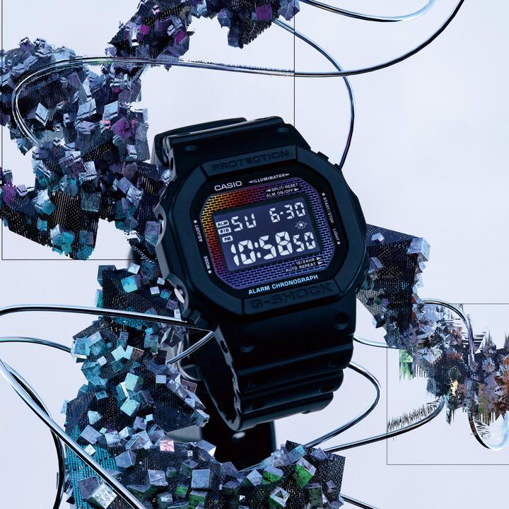 Produktbild G-Shock DW-5600RW-1ER (Chronograph, 42.80 mm)