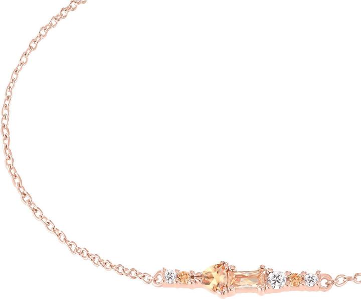 Produktbild S.Oliver Armschmuck für Damen, 925 Sterling Silber, Zirkonia synth. (17 cm, Silber 925)