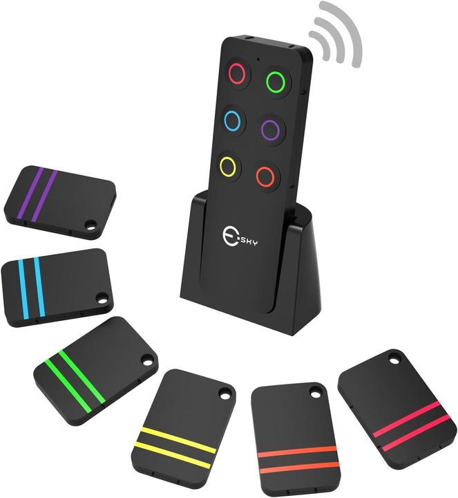 Image du produit Esky Schlüsselfinder mit 6 Empfängern (Modell KF06A)