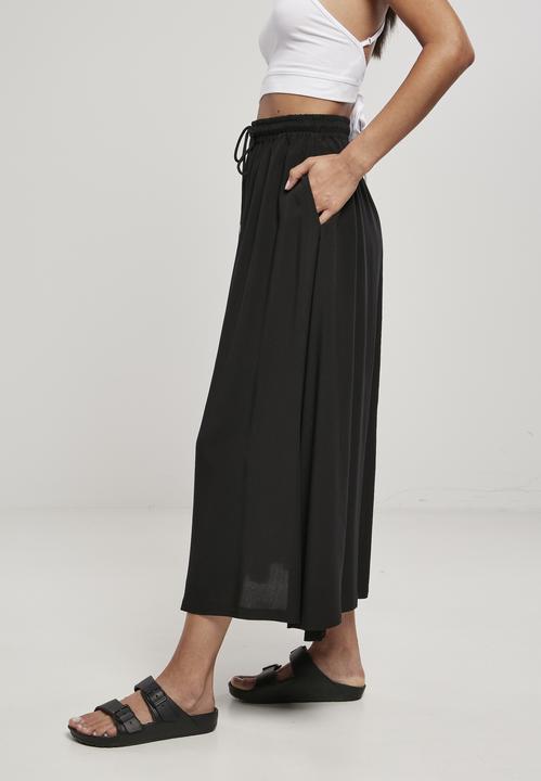 Image du produit Urban Classics Ladies Viscose Midi Skirt (L)