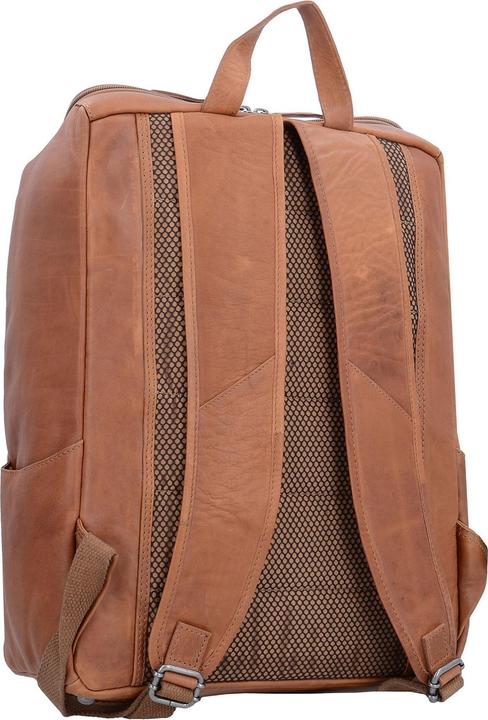 Image du produit Chesterfield Rich Leren ordinateur portable Rugtas - 15,4 inch - Cognac (19 l)