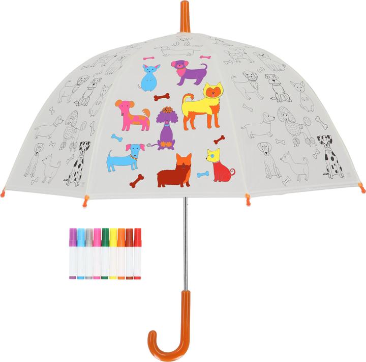 Immagine prodotto Esschert Design Set di ombrelli per cani da colorare