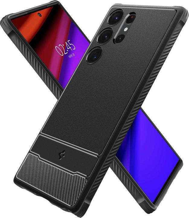 Actual product image Spigen Rugged Armor (Samsung Galaxy S23 Ultra)