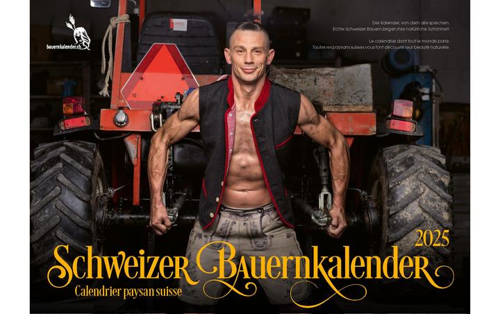 Image du produit Calendrier paysan suisse Boys 2025 (56 x 40 cm, Allemand, Français, Italien, Anglais)
