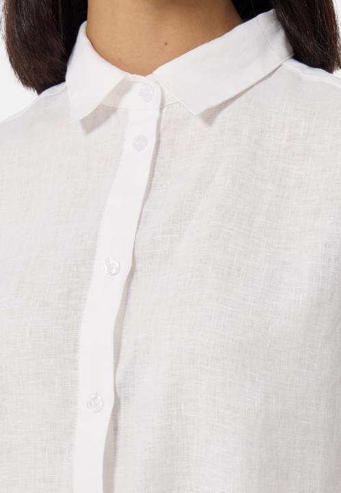 Image du produit Cash-Mere Chemise en lin à manches longues (XS)