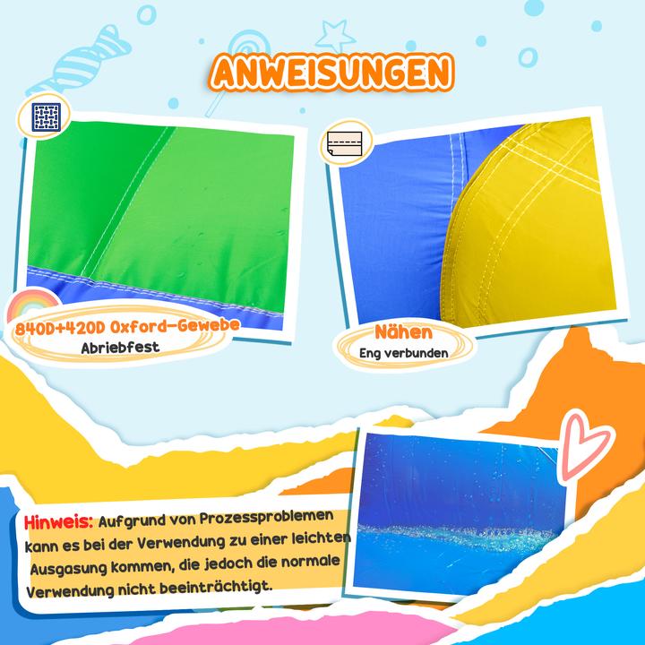 Immagine prodotto Swisshandel24 Castello gonfiabile Tessuto Oxford (100% poliestere) Colorato