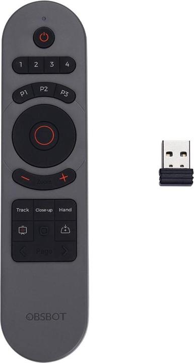 Obsbot Tiny Smart Remote 2 (Télécommande spécifique à l'appareil, Infrarouge)