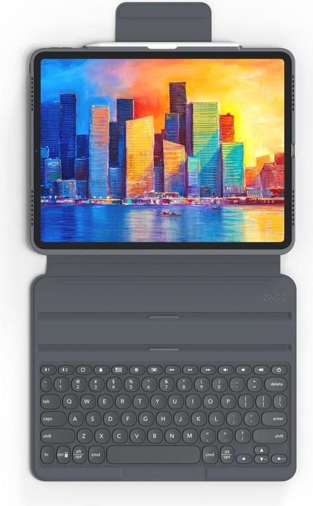 Actual product image Zagg Pro Keys (CH, iPad Pro 12.9 2018 (3. Gen), iPad Pro 12.9 2020 (4. Gen), iPad Pro 12.9 2021 (5th Gen))