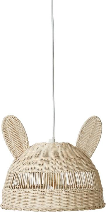 Produktbild Vertbaudet Kinderzimmer Lampenschirm aus Rattan HASE