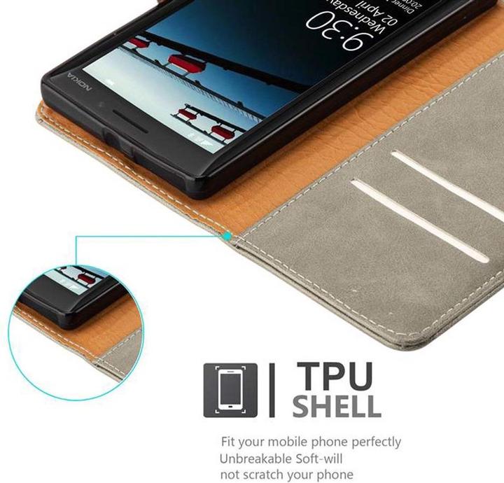 Produktbild Cadorabo Book Luxury Cover (Nokia Lumia 930, Nokia Lumia Icon 929)