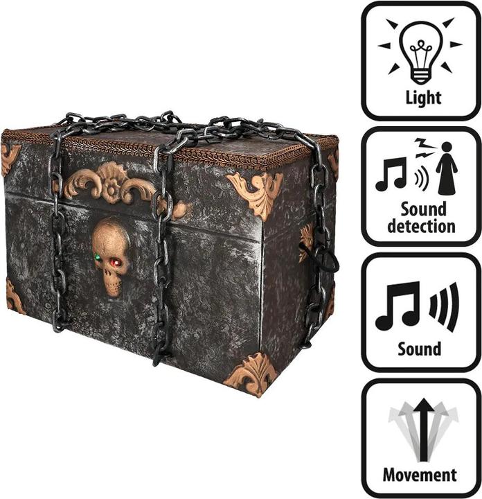 Image du produit Boland Coffre de pirate - Tête de mort