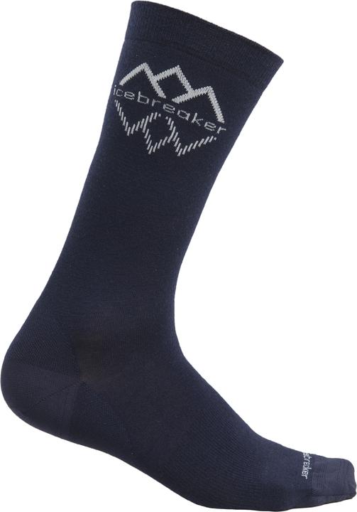 Icebreaker Merino Lifestyle Fine Gauge Crew IB Logo (L/XL)