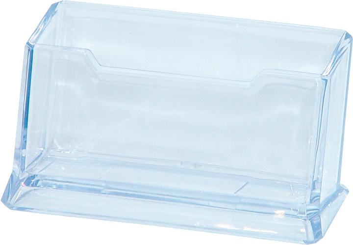 Donau Porte-cartes de visite polystyrène, transparent