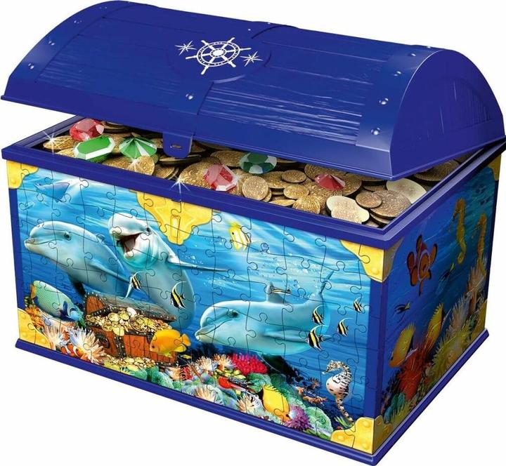 Immagine prodotto Ravensburger Scrigno del tesoro del mondo sottomarino (216 pezzi)
