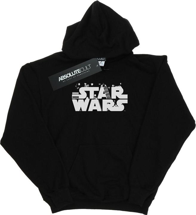 Produktbild Star Wars Minimalist Logo Kapuzenpullover (S)