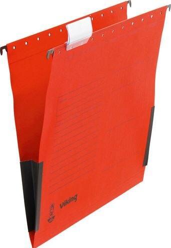 Immagine prodotto Niceday Tasca appendibile A4 rosso 5 pezzi (A4, 5 x)