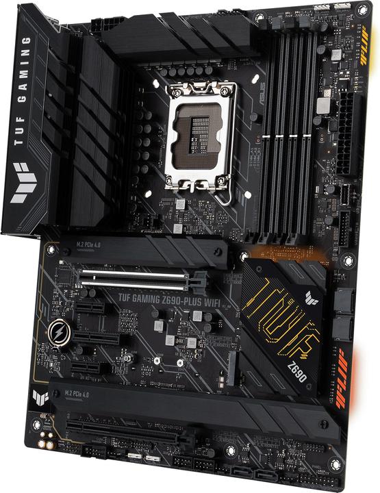 Produktbild ASUS TUF GAMING Z690-PLUS WIFI (LGA 1700, Intel Z690H, ATX)