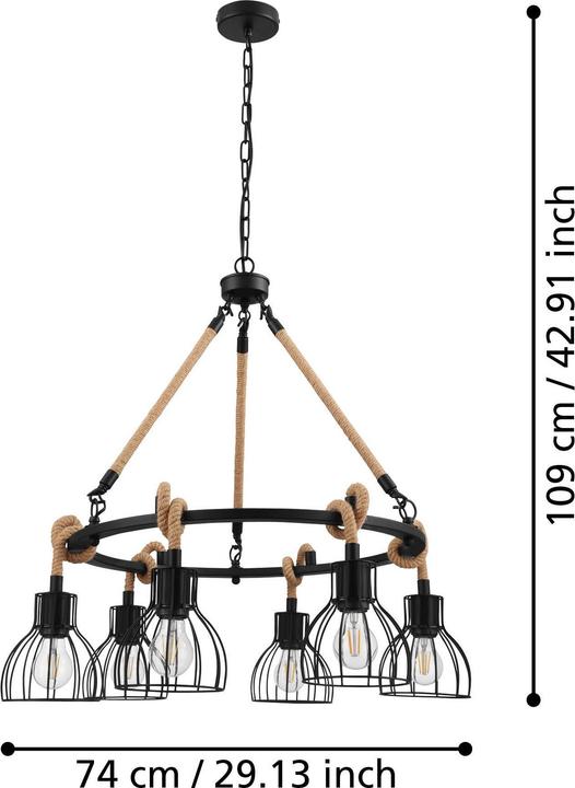 Actual product image EGLO Rampside (E27)