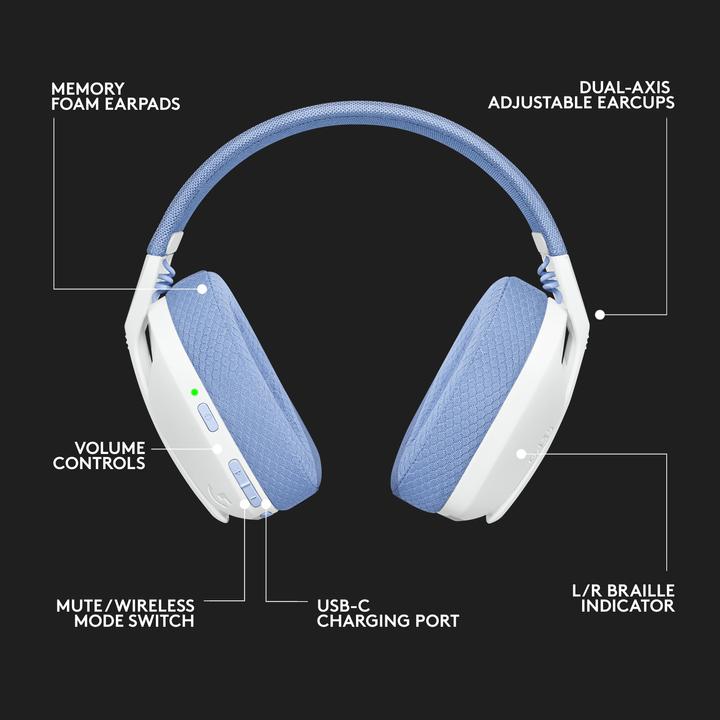 Produktbild Logitech G G435 Lightspeed (Kabellos)
