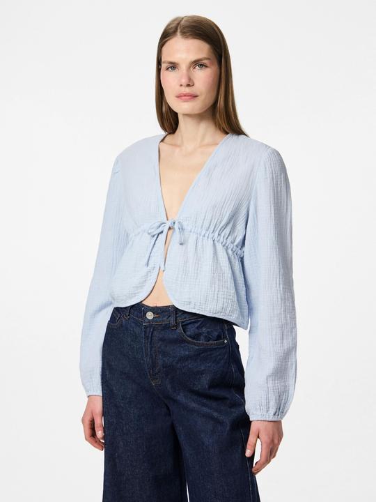 Immagine prodotto Pieces PCSASTINA Musselin Oberteil mit langen Ärmeln (XL)