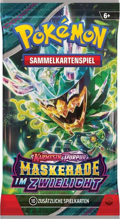 Actual product image Pokémon Twilight Masquerade (German, Booster display)