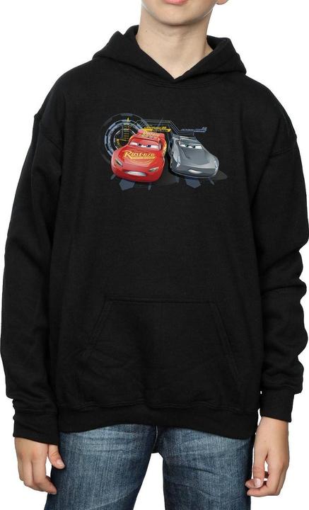Actual product image Disney Boys Cars Lightning Vs Storm Hoodie (140, 146)